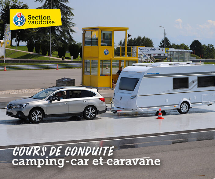 TCS - Cours camping-car &amp; caravane