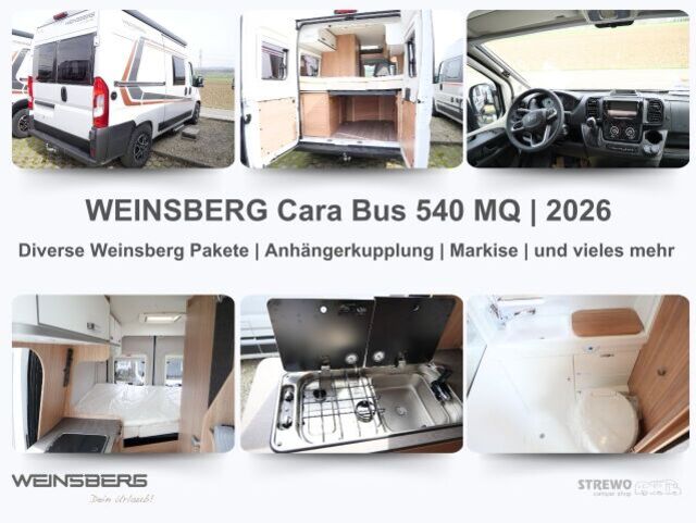 Top-Angebot Caravaning-Markt: Weinsberg CaraBus 540 MQ, Van/Campingbus, CHF 70'350.–, Neufahrzeug
