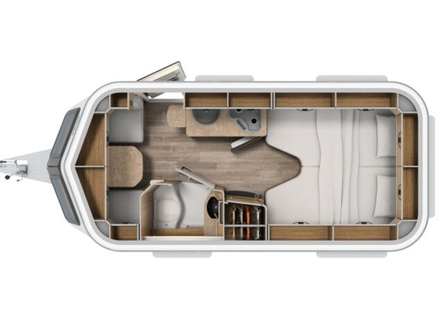 Top-Angebot Caravaning-Markt: Hymer Eriba Touring 542 TangoRed, Reisecaravan, CHF 40'380.–, Neufahrzeug