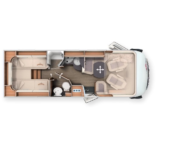 Carthago C-Tourer I 145 RB LE, intégral