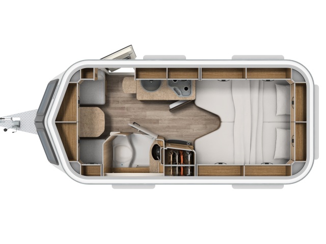 Hymer Eriba Touring 542 TangoRed, caravane de voyage