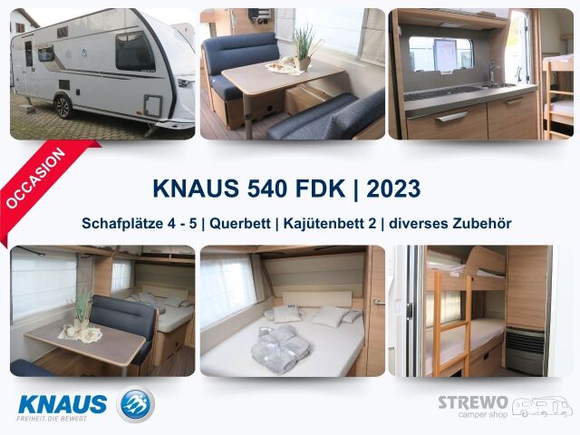 Knaus Südwind 540 FDK, caravane de voyage